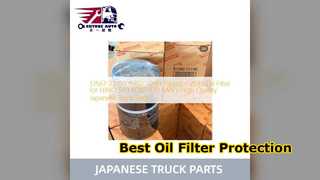Filtre à huile de haute qualité pour camions Hino Kobelco et Sany