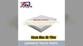 Remplacement du filtre à air d'habitacle Hino 300 885680 37020