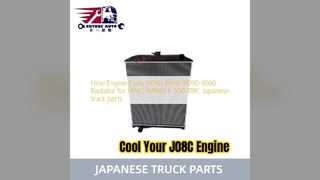 Radiateur de la meilleure qualité Hino J08C 16090 6040 pièces de rechange