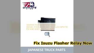 Guide de remplacement du relais clignotant Isuzu 066500 3720