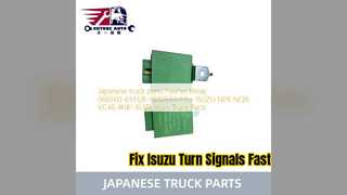 Relais de clignotant d'Isuzu 066500 6331 pièces de rechange