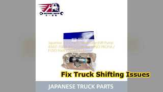 Solution de pompe de changement de vitesse Hino Profia Fuso Nissan UD Power