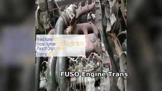 Moteur FUSO Fighter 6D17, boîte de vitesses 6 vitesses