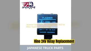 Hino Truck 24V Relais 81980 1400 Remplacement fiable
