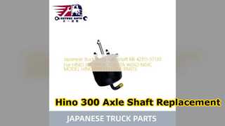 Remplacement durable de l'arbre d'essieu arrière 42311 37130 de Hino 300