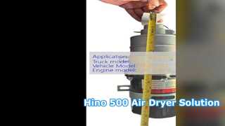 Sécheur d'air pour camion Hino 500 44830 2350 Qualité supérieure