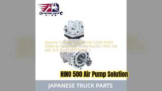 Remplacement de la pompe 29100 3041 de compresseur d'air de HINO 500 J08E