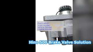 Valve de frein Hino 500 pieds 47160 1652, pièce de rechange