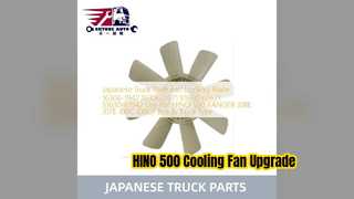 Pale de ventilateur de refroidissement HINO 500 16306 1942 Pièces fiables