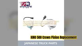 Pièces de rechange du pignon 41221 E0640 de couronne de HINO 500