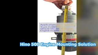 Support de moteur Hino 500 12031 1020 Remplacement Premium