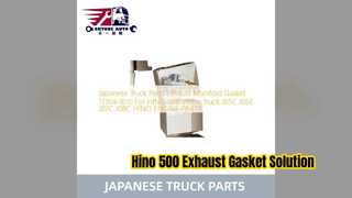 Joint de collecteur d'échappement Hino 500 17104 1610 meilleure qualité