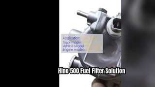 Ensemble de filtre à carburant Hino 500 23300 E0020, pièces fiables