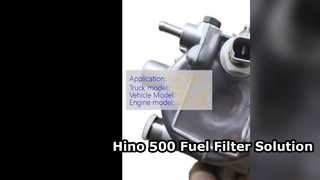 Ensemble de filtre à carburant Hino 500 23300 E0022, qualité supérieure