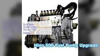 Réparation de la pompe d'injection de carburant S22040 2382 de Hino 500 J08C