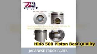 Ensemble de piston de pièces de moteur Hino 13306 – 1120, utilisé pour camion HINO 500 J05CT S05C S05D
