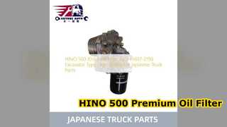 Filtre à huile HINO 500 J05ET 15607 2190 pièces de haute qualité