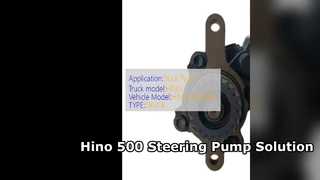 Pièces de rechange de pompe de direction assistée Hino 500 J07C