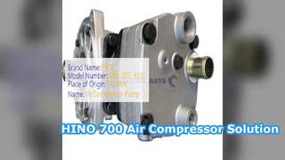Remplacement de la pompe S2910 E0A71 de compresseur d'air de Hino 700 E13C