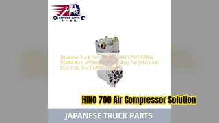 Pompe 29100 de compresseur d'air de HINO 700 E13C 3060 pièces fiables