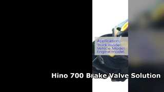 Valve de frein Hino 700 47160 3311, pièces de rechange fiables