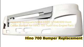 Remplacement du pare-chocs central avant Hino 700 52104E0010