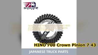 HINO 700 Couronne Pignon 412214000 Rapport 7 43 Pièces