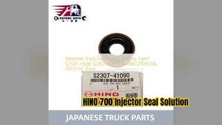 Remplacement du joint d'injecteur S230741090 de HINO 700 E13C