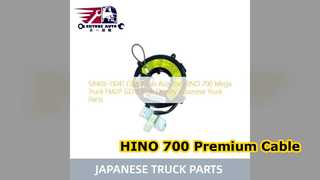 Pièces de l'Assy S8405 11041 de câble de camion de HINO 700 Mega