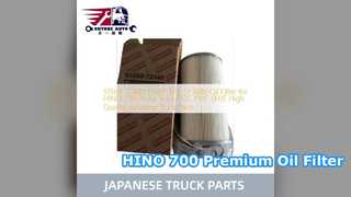 Pièces de haute performance du filtre à huile S156071351 de HINO 700