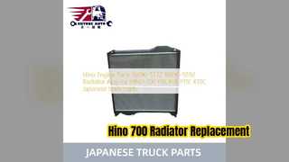 Remplacement de l'ensemble de radiateur Hino 700 Profia P11C K13C