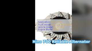 Remplacement de l'alternateur Hino 700 E13C 24V 60A