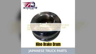 Tambour de frein de camion Hino 500 43512 2650