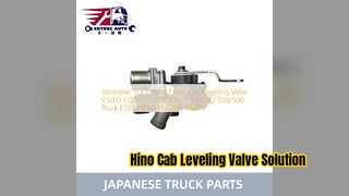 Hino 700 500 Valve de nivellement de cabine avant S50E0E0010