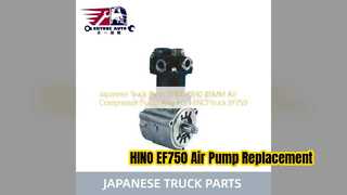Remplacement de la pompe du compresseur d'air HINO EF750 29100 1840