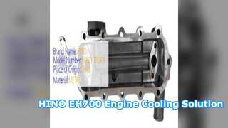 Couvercle de refroidisseur d'huile de pièces de camion japonais 15711 – 1210 pour pièces de moteur HINO de camion HINO EH700 EH100 EH300