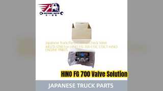 Clapet anti-retour de contrôle HINO FG 700 44570 1290 pièces fiables