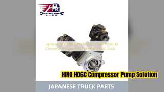 Pompe de compresseur d'air HINO H06C 29100 2181 pièces fiables