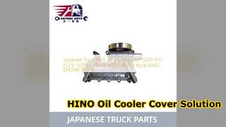 Couvercle de refroidisseur d'huile HINO W04D W06D 15701 1171 pièces fiables