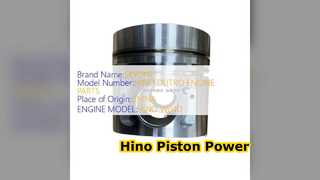 OEM 13216E0020 de pièces de moteur de l'axe de piston W04D de Hino