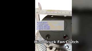 Embrayage de ventilateur du camion Hino J08E 16250-E0060