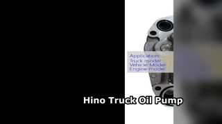 Pompe à huile de camion Hino 700 15110 E0110