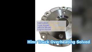 Pompe à eau pour camion Hino 700 E13C E13CT