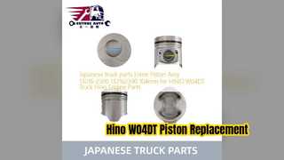 Assy 13216 de piston de moteur de Hino W04DT 2390 pièces de 104mm