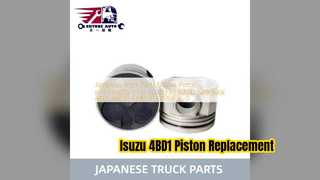 Isuzu 4BD1 4BD1T Engine Piston 8971768360 Replacement