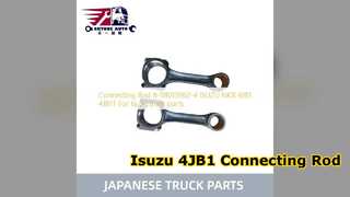 Isuzu 4JB1 4JB1T bielle 8980139624 de haute qualité