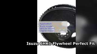 Pièce résistante de camion de l'Assy 8980563550 de volant d'inertie d'Isuzu 6HK1