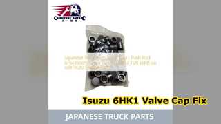 Pièce de réparation de capuchon de valve de tige de poussée Isuzu 6HK1
