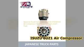 Qualité de la pompe 8974318260 HNTC de compresseur d'air d'ISUZU 6UZ1