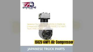 Pièces de qualité de la pompe HNTC de compresseur d'air d'ISUZU 6WF1